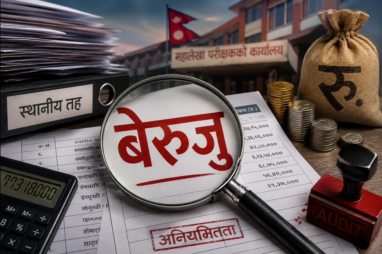 गुल्मीका स्थानीय तहमा बेरुजु : धुर्कोट शून्य, मुसिकोट सबैभन्दा बढी