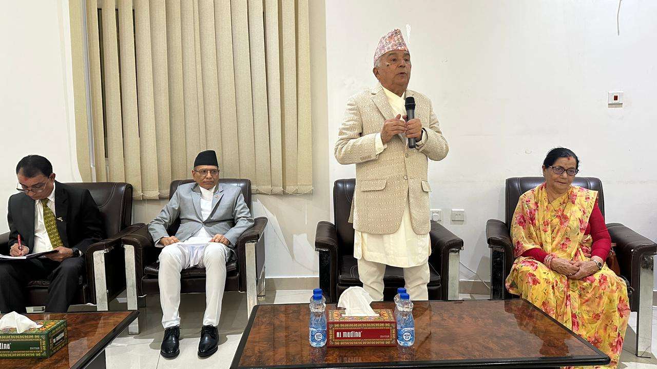 फागुन २१ को निर्वाचन युवा पुस्ताको आन्दोलनको उपलब्धि : राष्ट्रपति